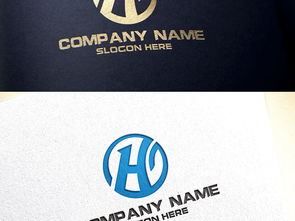 H字母简约大气创意LOGO设计标志图片素材 高清cdr模板下载 4.77MB 商业服务logo大全